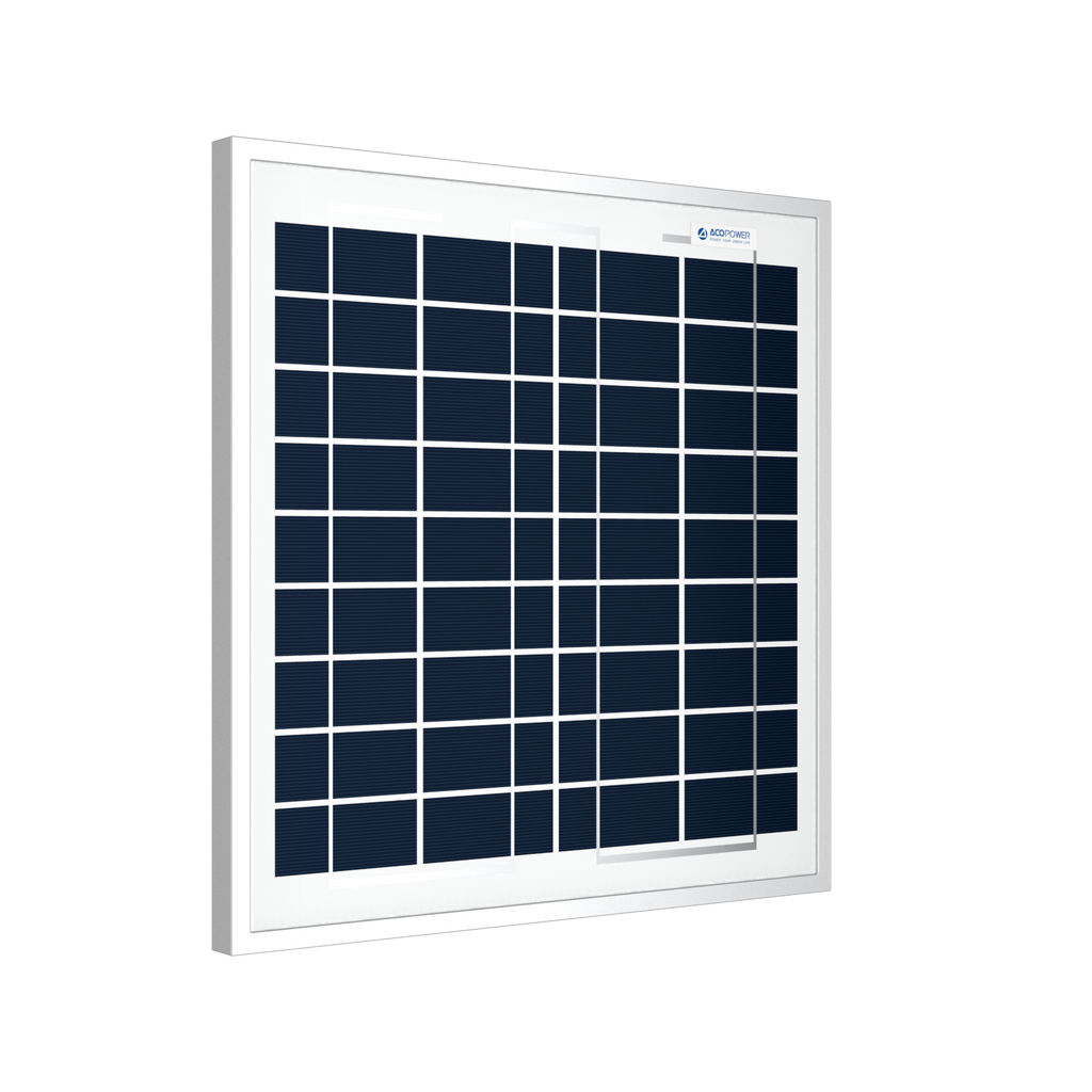 15 Watts Poly Solar Panel, 12V by ACOPOWER - Proud Libertarian - ACOPOWER