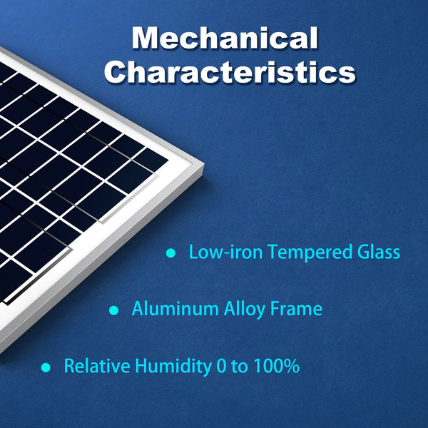 15 Watts Poly Solar Panel, 12V by ACOPOWER - Proud Libertarian - ACOPOWER