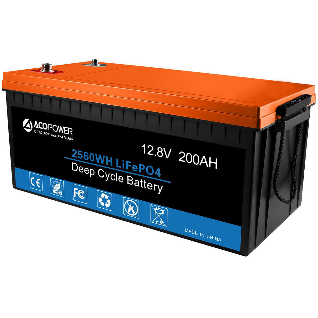 12V 200Ah LiFePO4 Deep Cycle Lithium Battery by ACOPOWER - Proud Libertarian - ACOPOWER