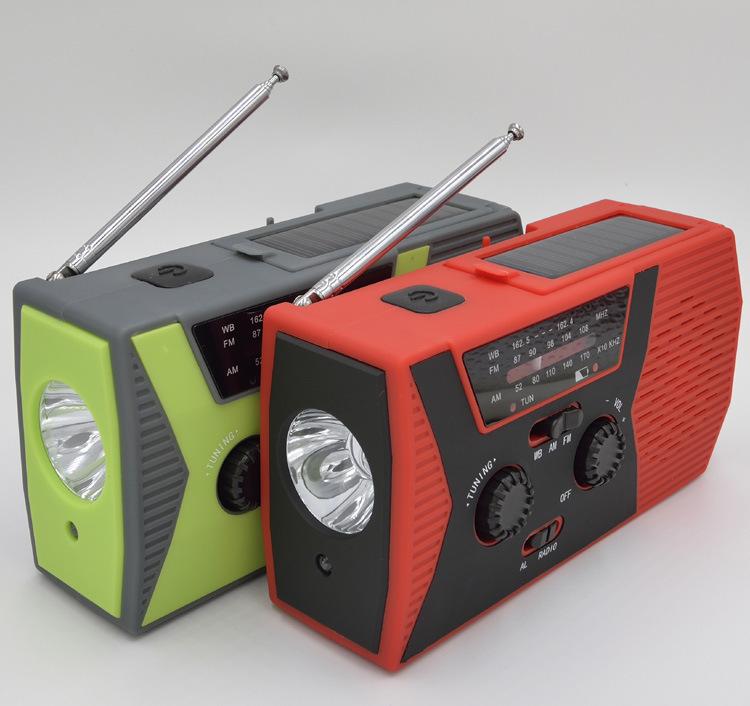 5 in 1 Outdoor Portable Solar Crank AM FM Radio - Proud Libertarian - BuzzPresents