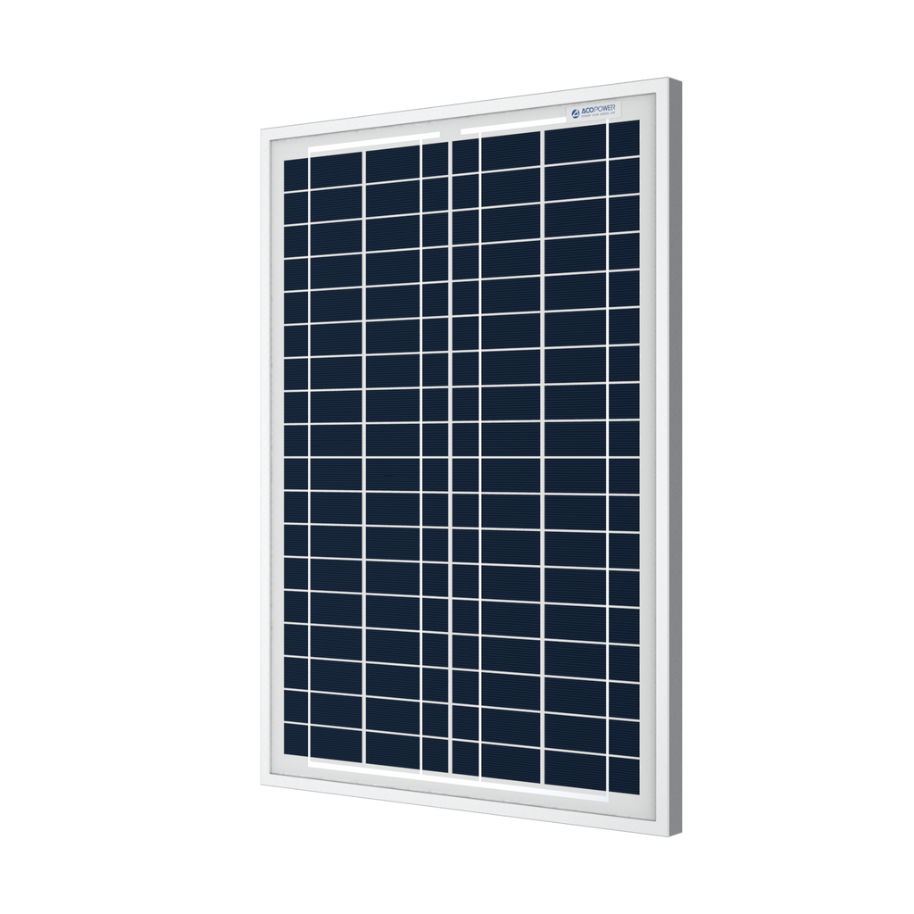 25 Watts Poly Solar Panel, 12V by ACOPOWER - Proud Libertarian - ACOPOWER