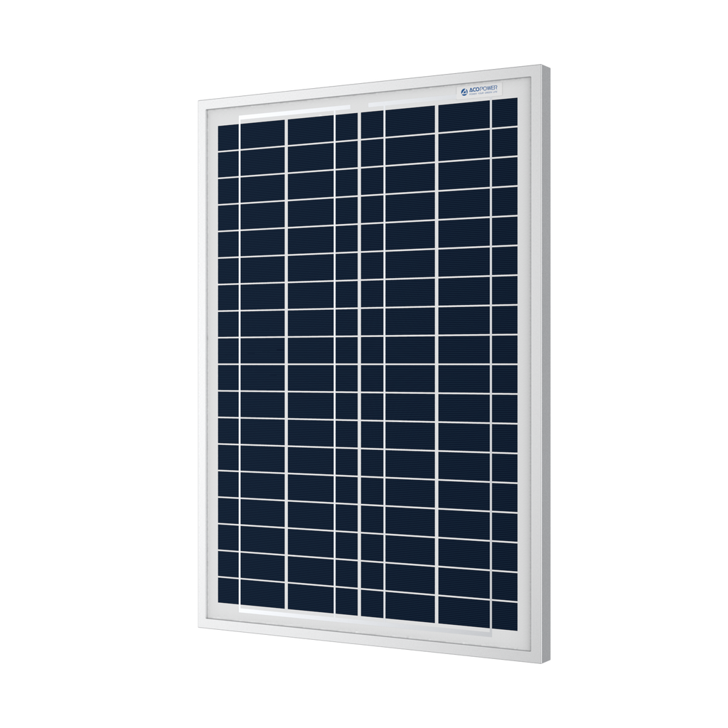 25 Watts Poly Solar Panel, 12V by ACOPOWER - Proud Libertarian - ACOPOWER