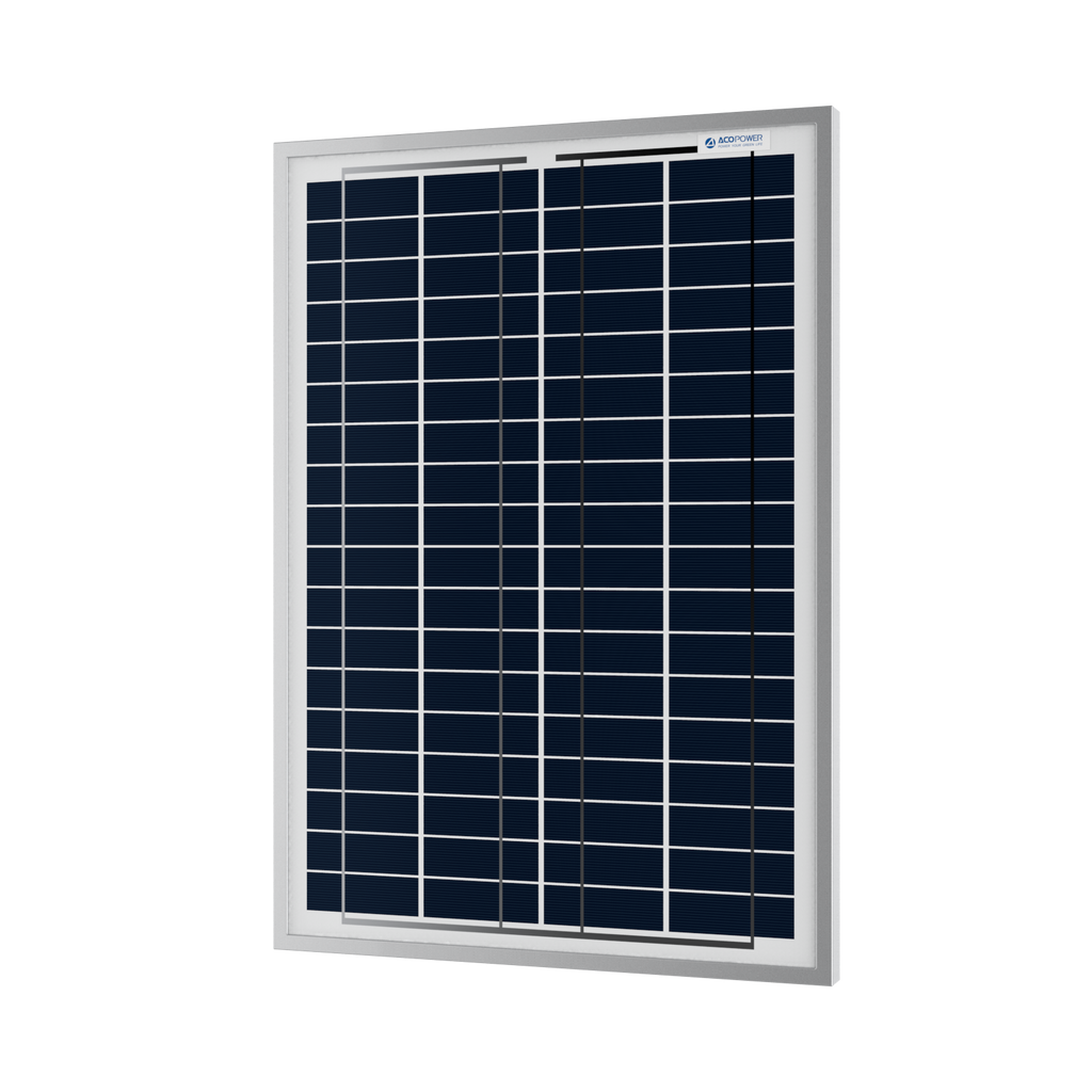 25 Watts Poly Solar Panel, 12V by ACOPOWER - Proud Libertarian - ACOPOWER