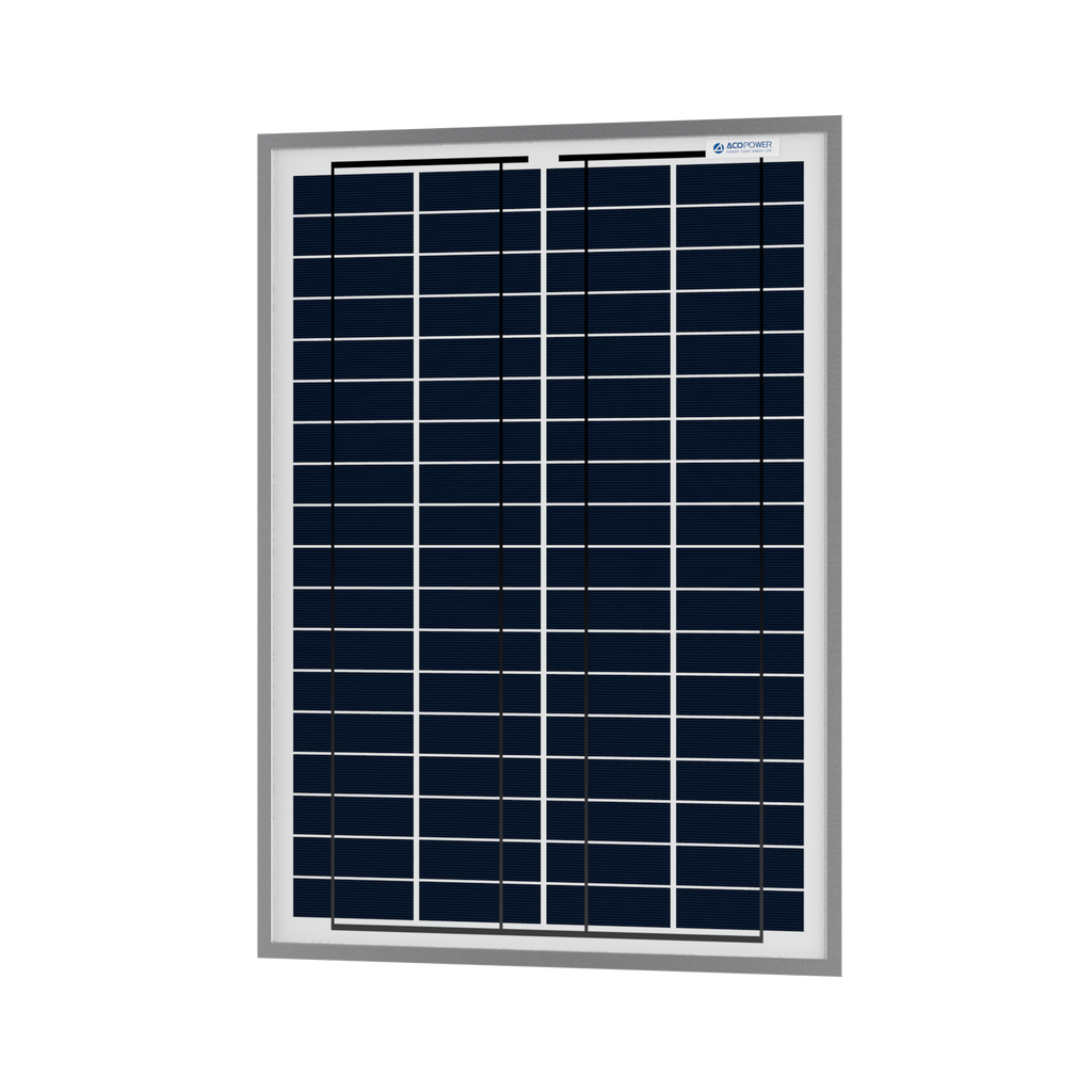 25 Watts Poly Solar Panel, 12V by ACOPOWER - Proud Libertarian - ACOPOWER