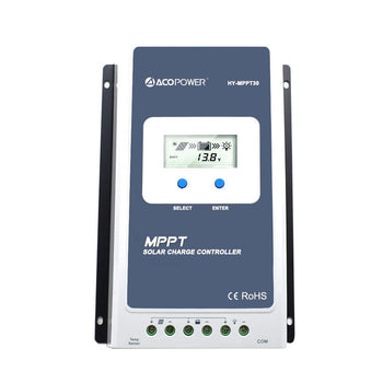 30A MPPT Solar Charge Controller with Remote Meter MT-50 by ACOPOWER - Proud Libertarian - ACOPOWER