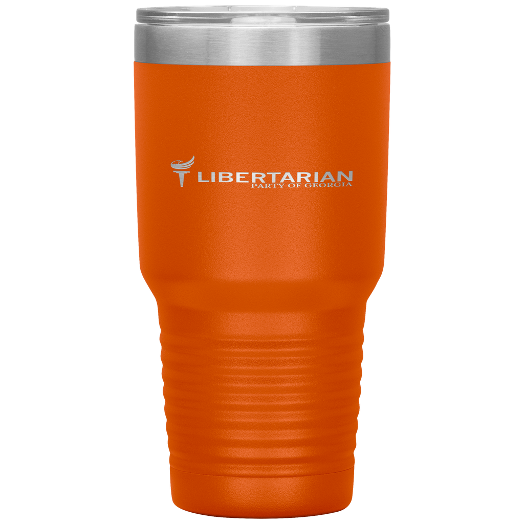 Libertarian Party of Georgia Tumbler 30oz - Proud Libertarian - Libertarian Party of Georgia