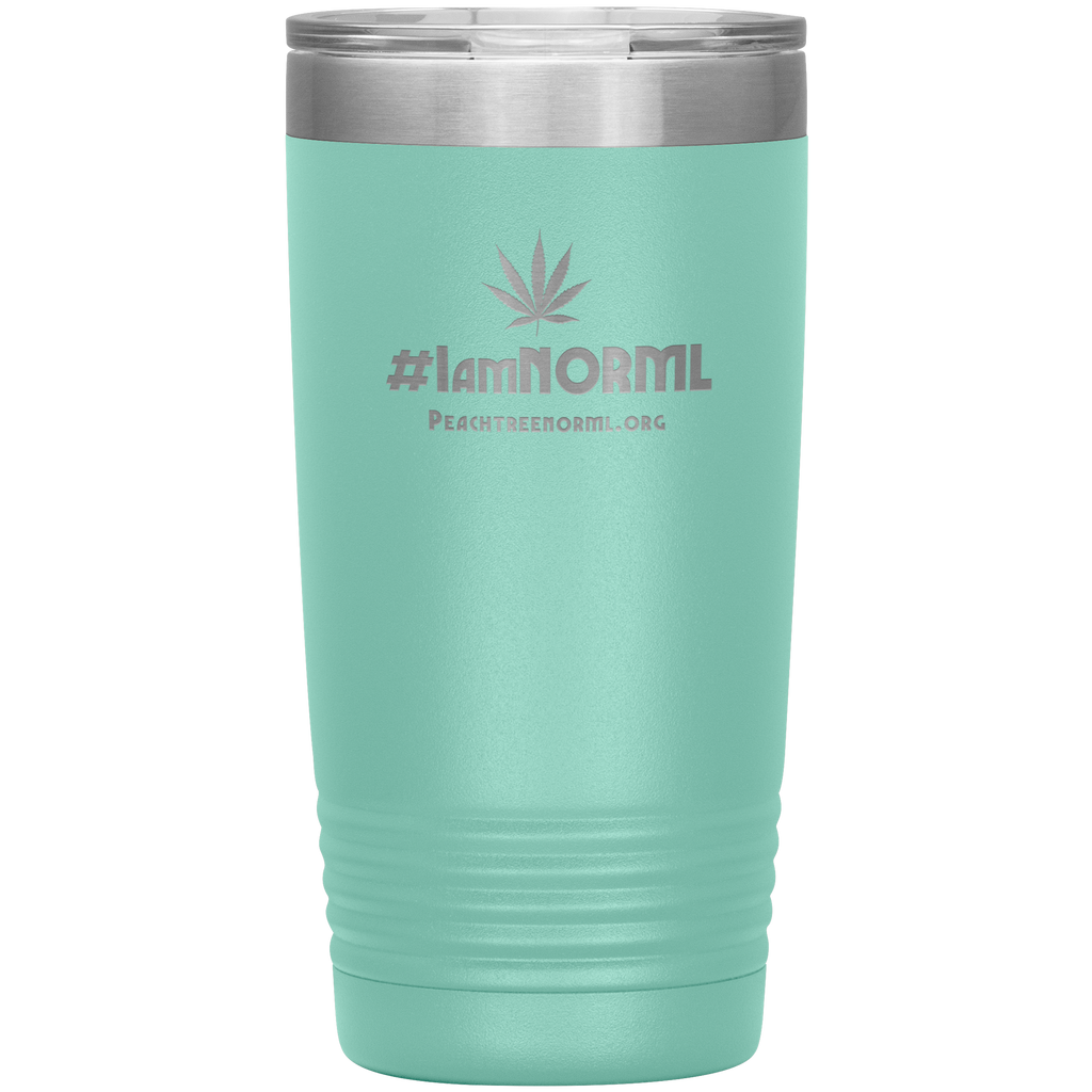 #IAmNORML Tumbler 20z - Proud Libertarian - Peachtree NORML