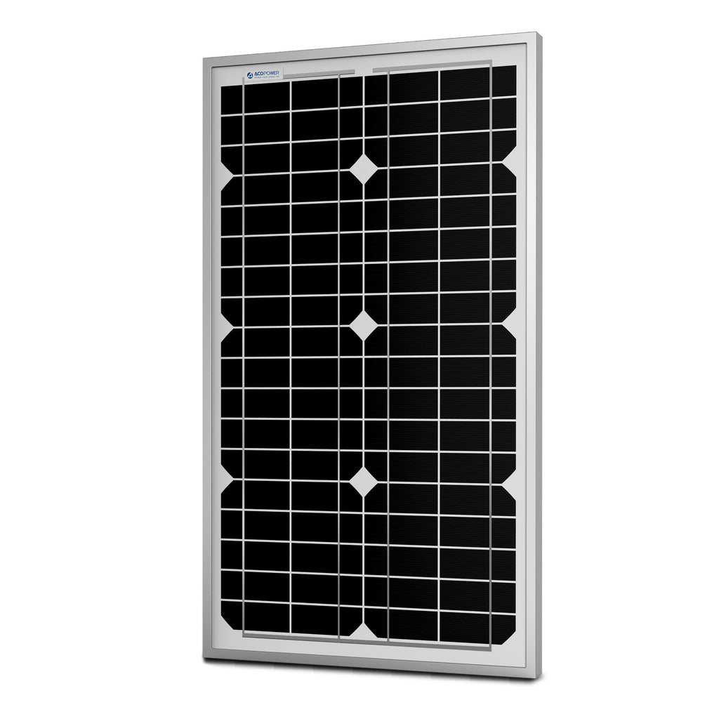 30 Watts Mono Solar Panel, 12V by ACOPOWER - Proud Libertarian - ACOPOWER