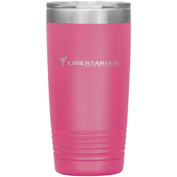 Libertarian Party of Georgia Tumbler 20oz - Proud Libertarian - Libertarian Party of Georgia