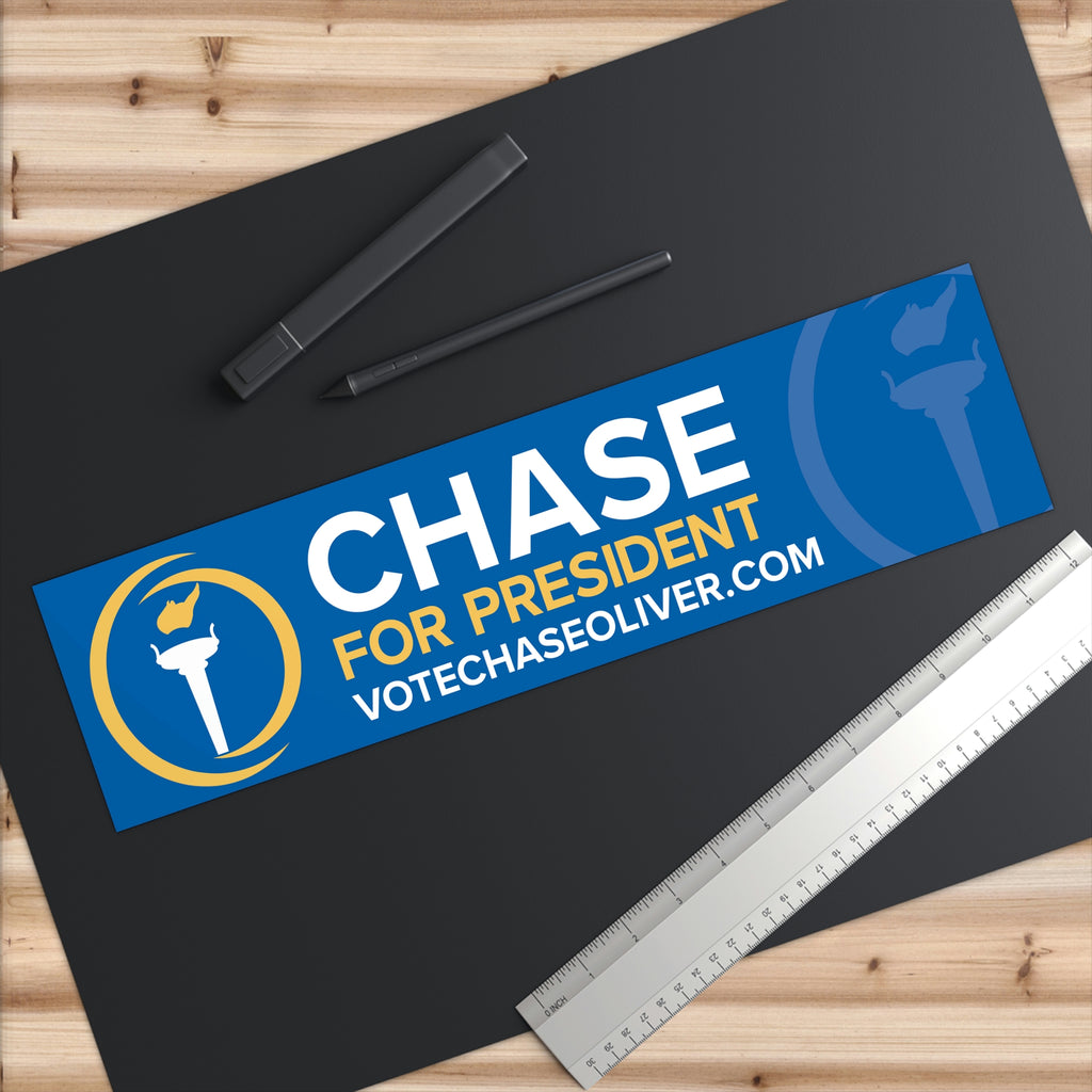 Chase Oliver for President 2024 Bumper Sticker