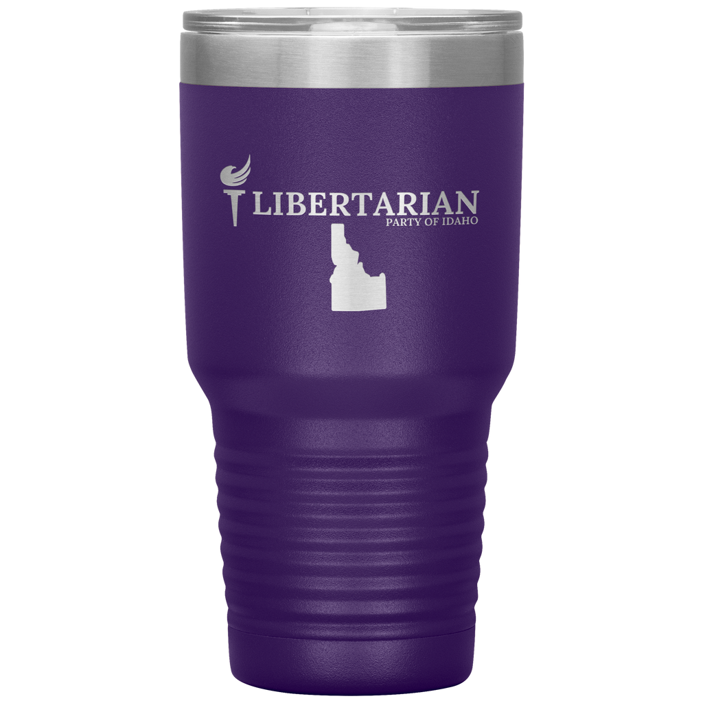 Libertarian Party of Idaho Tumbler 30oz - Proud Libertarian - Libertarian Party of Idaho