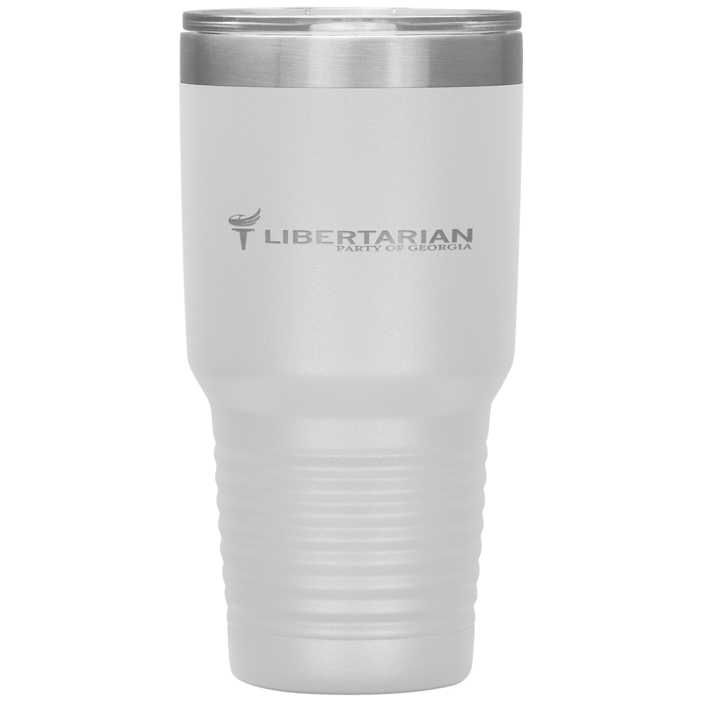 Libertarian Party of Georgia Tumbler 30oz - Proud Libertarian - Libertarian Party of Georgia