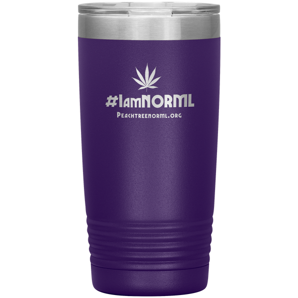 #IAmNORML Tumbler 20z - Proud Libertarian - Peachtree NORML