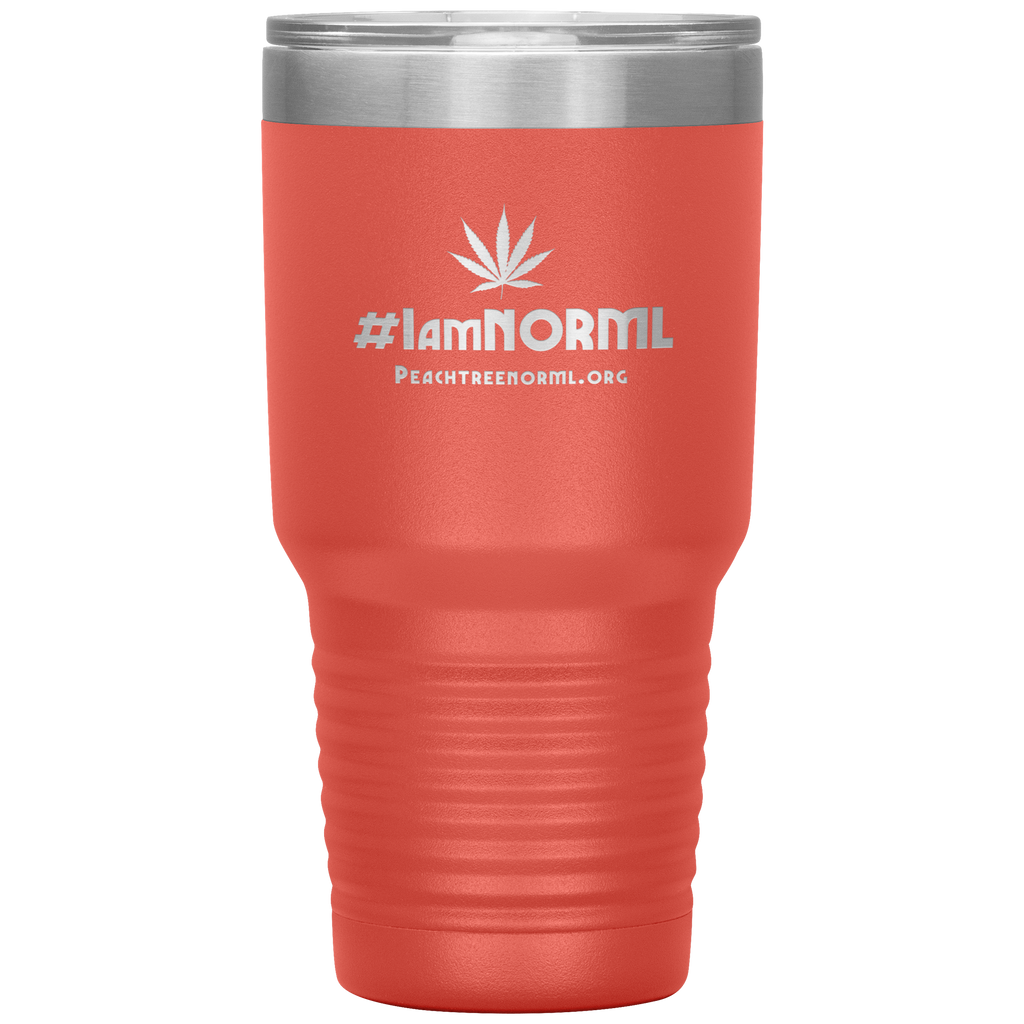 #IAmNORML Tumbler 30z - Proud Libertarian - Peachtree NORML