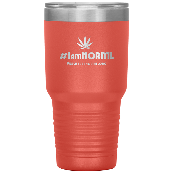 #IAmNORML Tumbler 30z - Proud Libertarian - Peachtree NORML