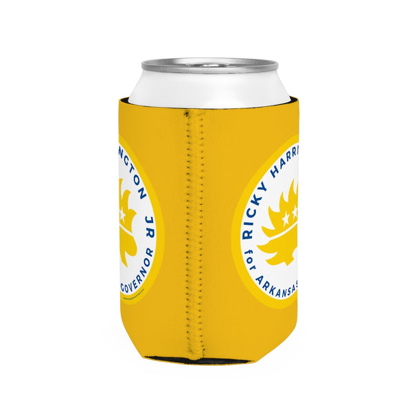 Ricky Harrington for Governor Arkansas Can Cooler Sleeve - Proud Libertarian - Ricky Harrington