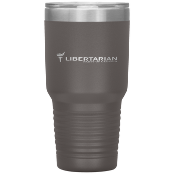 Libertarian Party of Georgia Tumbler 30oz - Proud Libertarian - Libertarian Party of Georgia