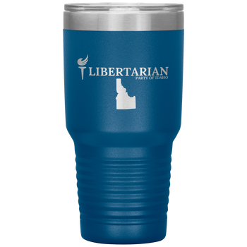 Libertarian Party of Idaho Tumbler 30oz - Proud Libertarian - Libertarian Party of Idaho