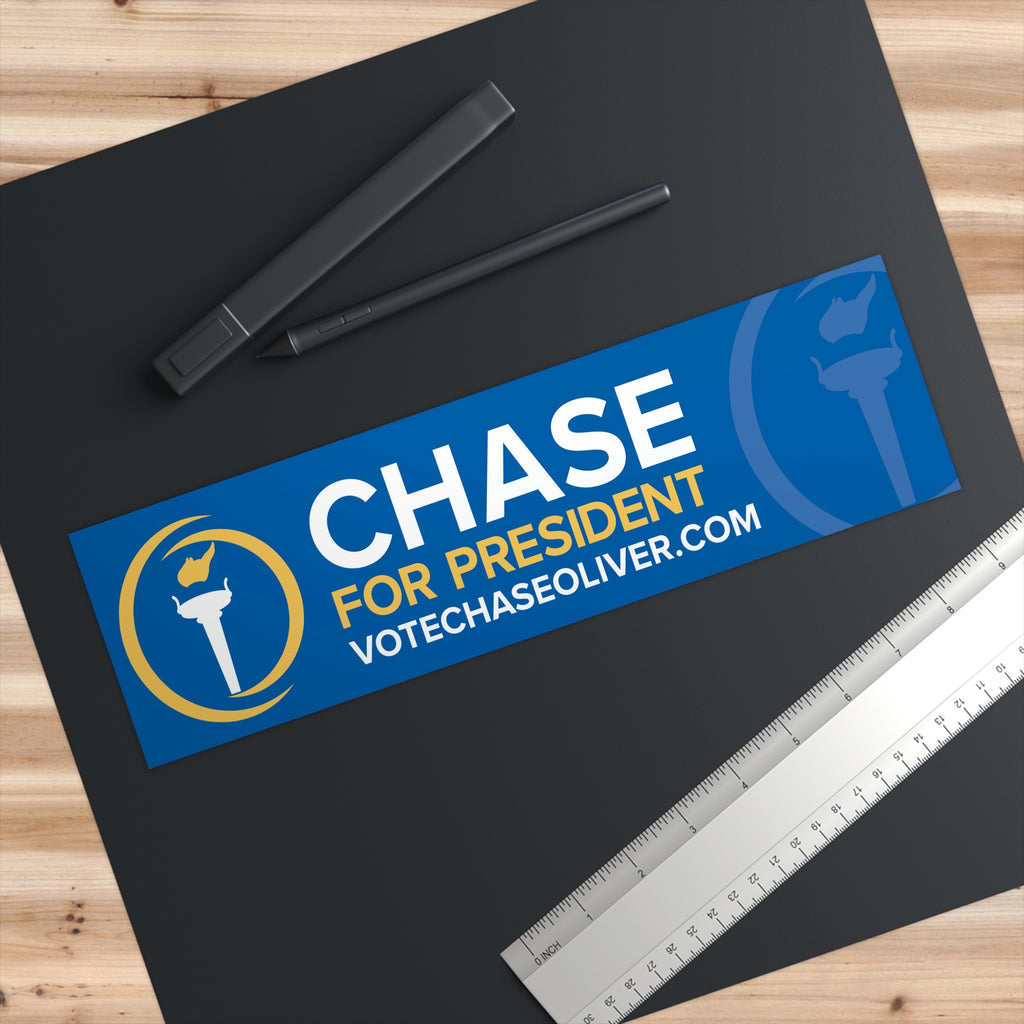 Chase Oliver for President 2024 Bumper Sticker