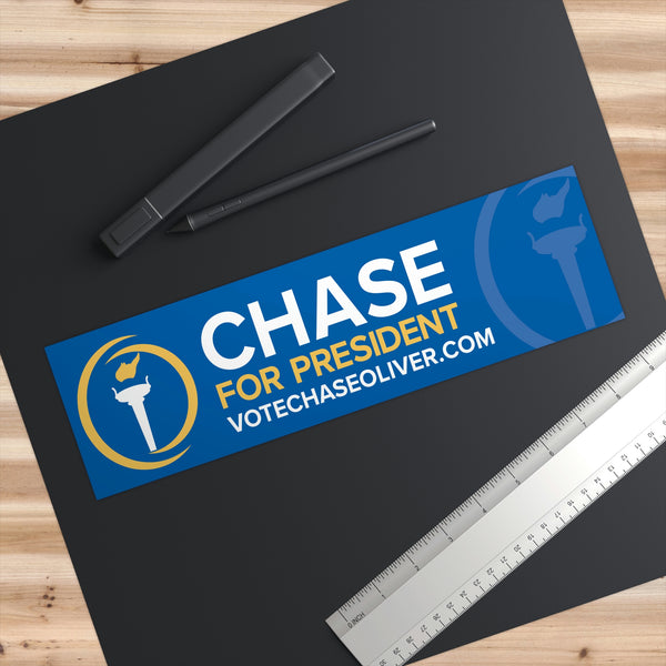 Chase Oliver for President 2024 Bumper Sticker