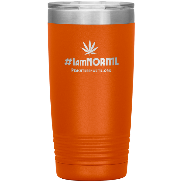 #IAmNORML Tumbler 20z - Proud Libertarian - Peachtree NORML