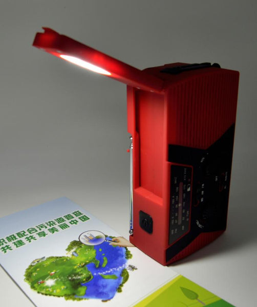 5 in 1 Outdoor Portable Solar Crank AM FM Radio - Proud Libertarian - BuzzPresents