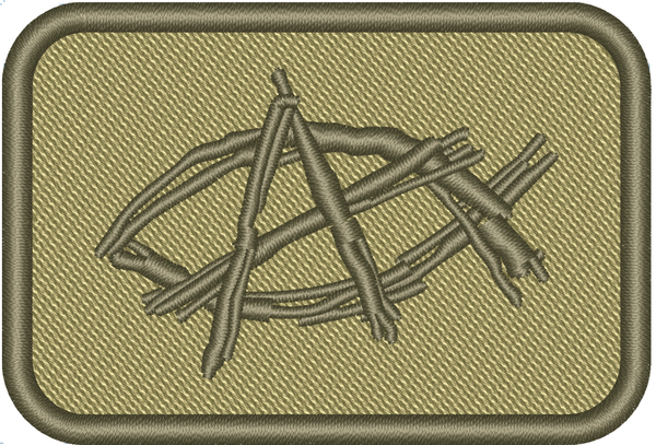 AnarchoChristian Morale Patch - Proud Libertarian - AnarchoChristian