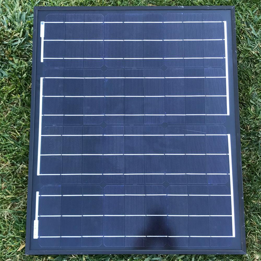 50 Watts All Black Mono Solar Panel, 12V by ACOPOWER - Proud Libertarian - ACOPOWER