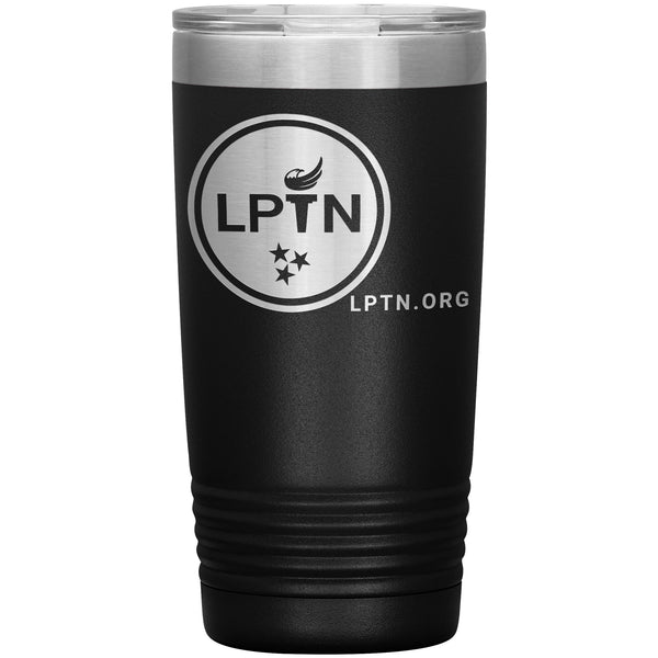 LPTN 20oz Tumbler - Proud Libertarian - Libertarian Party of Tennessee