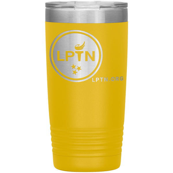 LPTN 20oz Tumbler - Proud Libertarian - Libertarian Party of Tennessee