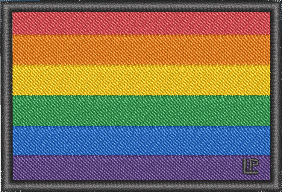 LGBTQ Morale Patch - Proud Libertarian - Proud Libertarian