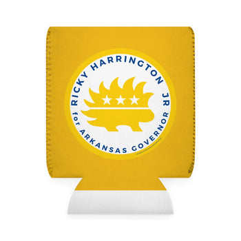 Ricky Harrington for Governor Arkansas Can Cooler Sleeve - Proud Libertarian - Ricky Harrington