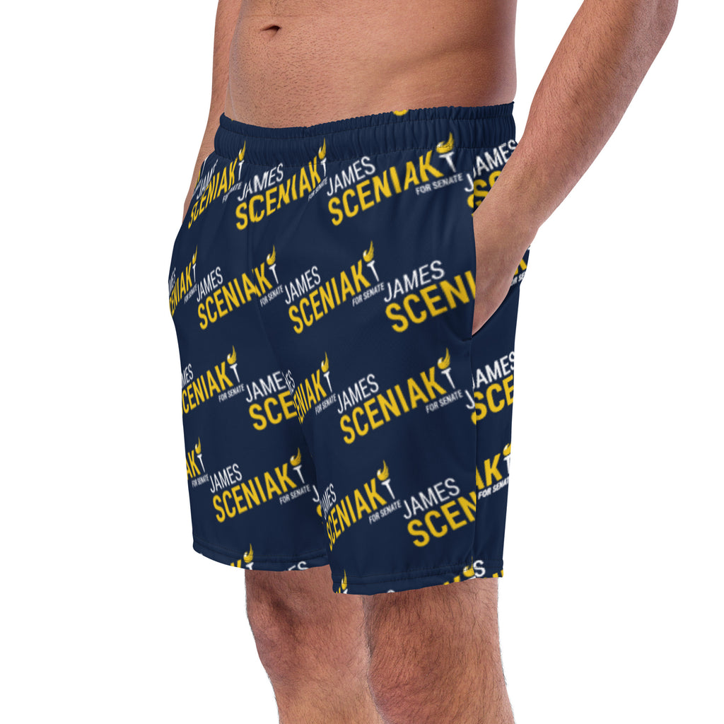 Sceniak for Senate Men's swim trunks - Proud Libertarian - Sceniak for Senate