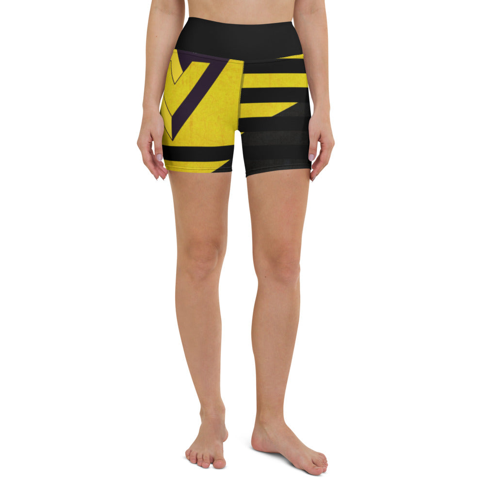 Voluntaryism Yoga Shorts - Proud Libertarian - Proud Libertarian