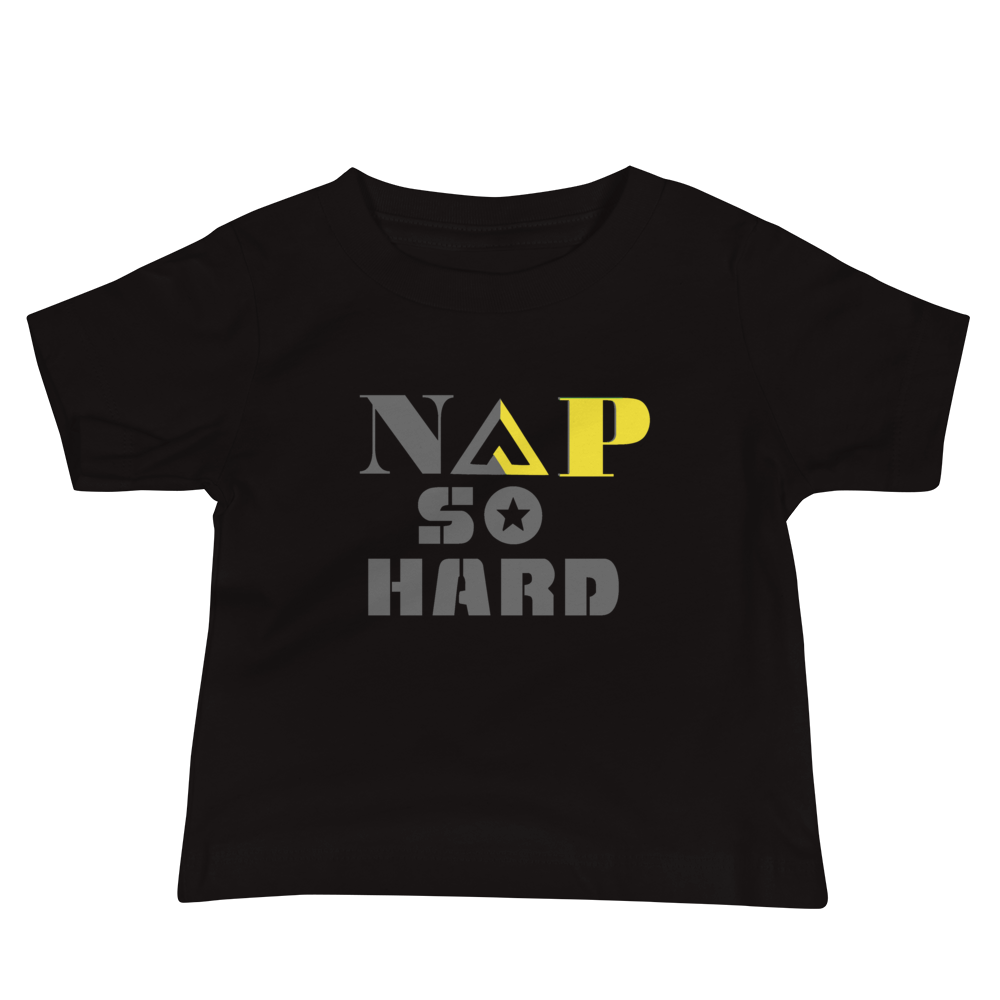 NAP SO HARD Baby Jersey Short Sleeve Tee - Proud Libertarian - Rachael Revolution