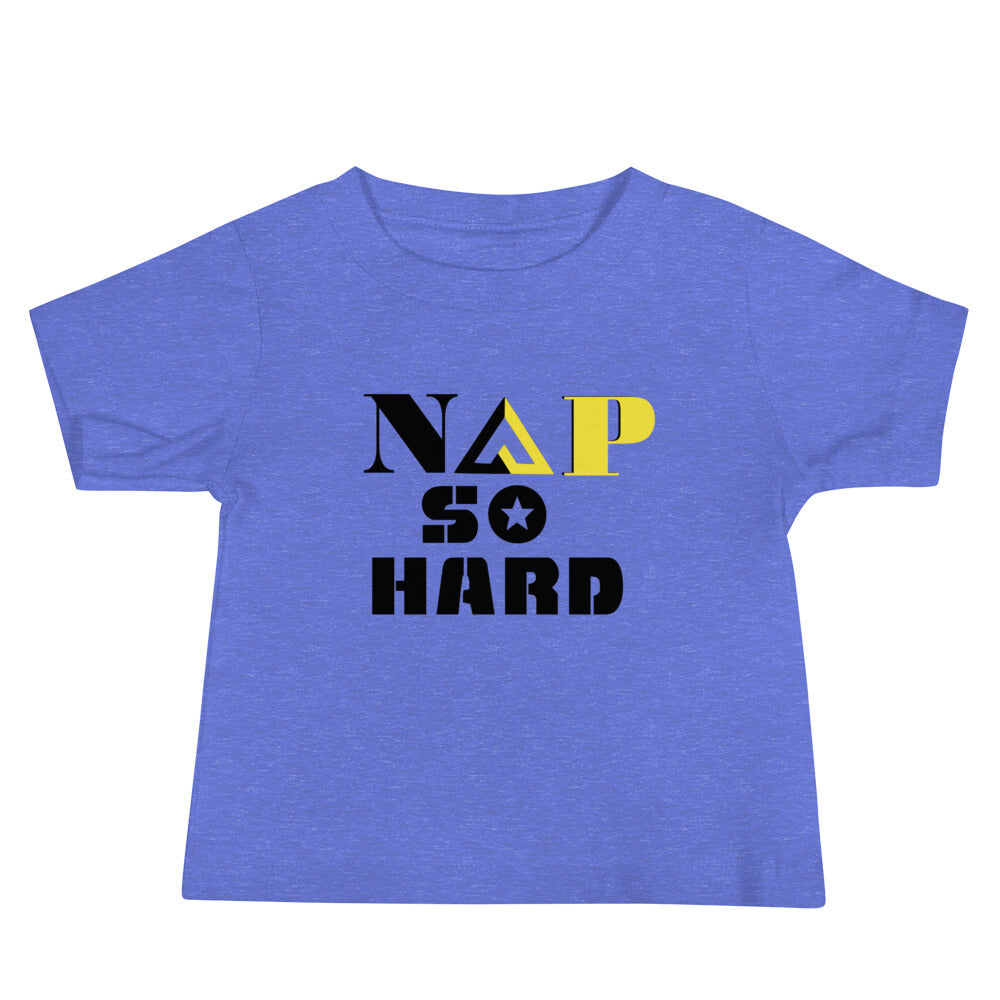 NAP SO HARD Baby Jersey Short Sleeve Tee - Proud Libertarian - Rachael Revolution