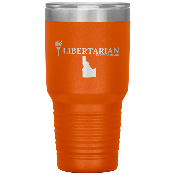 Libertarian Party of Idaho Tumbler 30oz - Proud Libertarian - Libertarian Party of Idaho