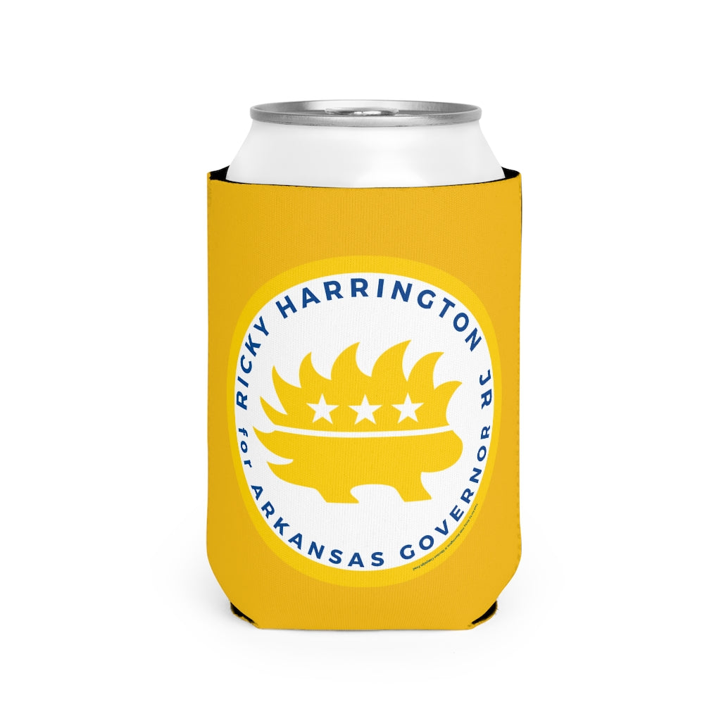 Ricky Harrington for Governor Arkansas Can Cooler Sleeve - Proud Libertarian - Ricky Harrington