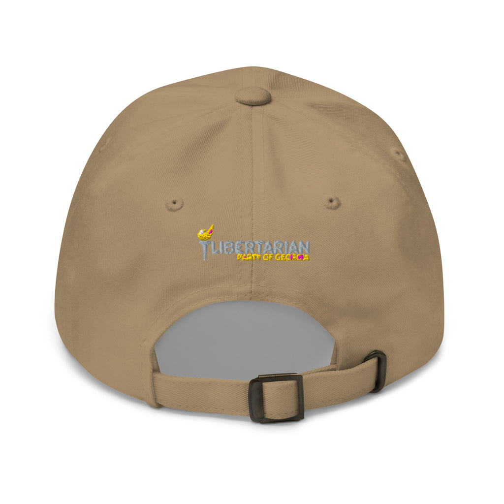 Libertarian Party of Georgia Dad hat - Proud Libertarian - Libertarian Party of Georgia