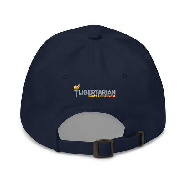 Libertarian Party of Georgia Dad hat - Proud Libertarian - Libertarian Party of Georgia