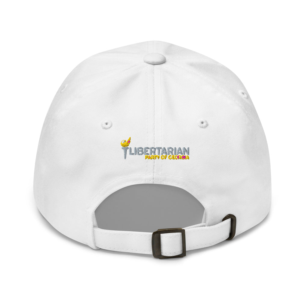 Libertarian Party of Georgia Dad hat - Proud Libertarian - Libertarian Party of Georgia