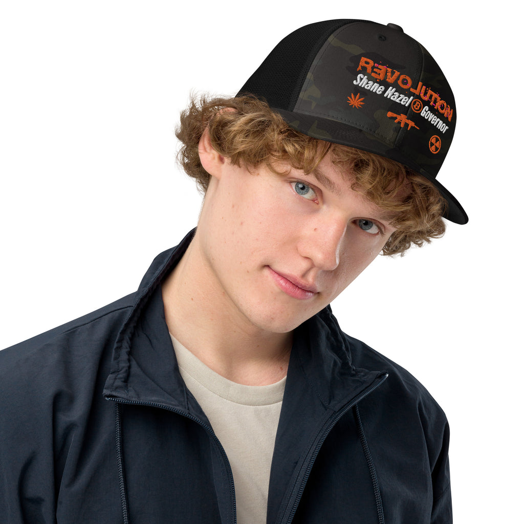 Shane Hazel for Gvernor Closed-back trucker cap - Proud Libertarian - Shane Hazel