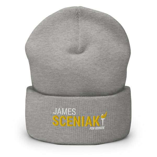 Sceniak for Senate Cuffed Beanie - Proud Libertarian - Sceniak for Senate