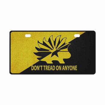 Arizona Libertarian Party Don't Tread on Anyone Ancap Porcupine License Plate