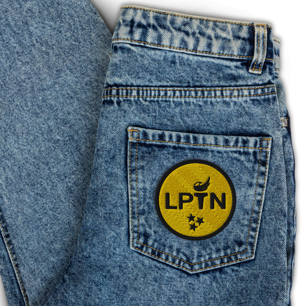 LPTN Embroidered patches - Proud Libertarian - Libertarian Party of Tennessee