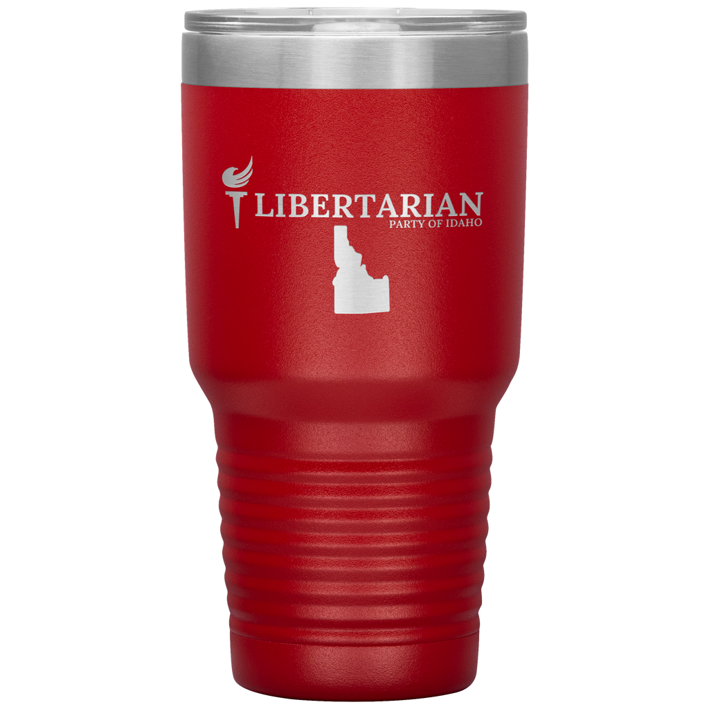 Libertarian Party of Idaho Tumbler 30oz - Proud Libertarian - Libertarian Party of Idaho