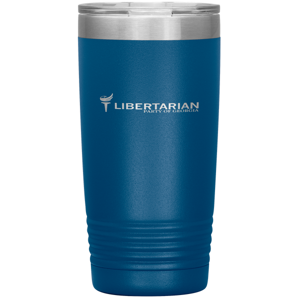 Libertarian Party of Georgia Tumbler 20oz - Proud Libertarian - Libertarian Party of Georgia