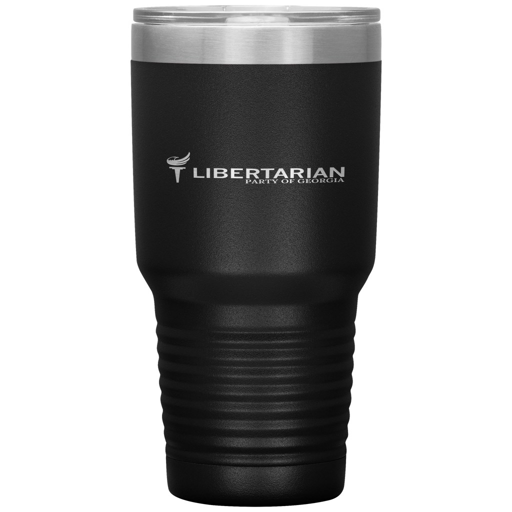 Libertarian Party of Georgia Tumbler 30oz - Proud Libertarian - Libertarian Party of Georgia