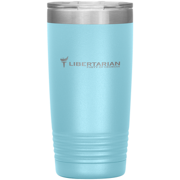 Libertarian Party of Georgia Tumbler 20oz - Proud Libertarian - Libertarian Party of Georgia