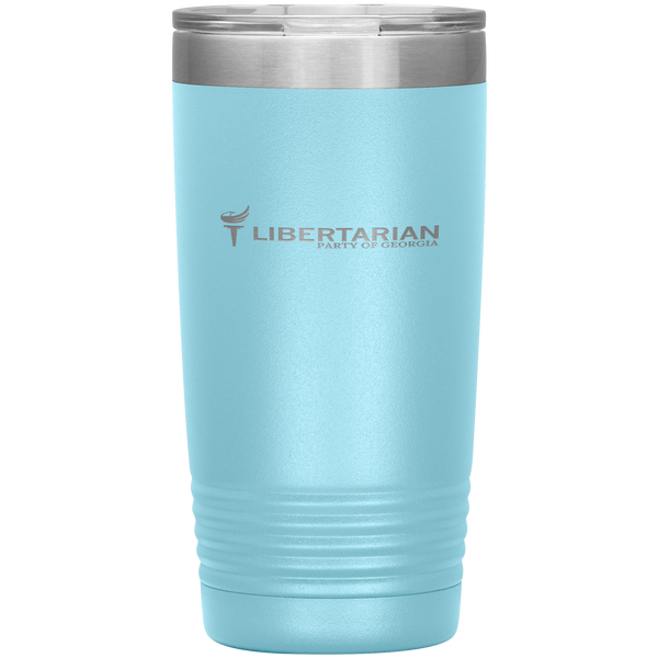 Libertarian Party of Georgia Tumbler 20oz - Proud Libertarian - Libertarian Party of Georgia